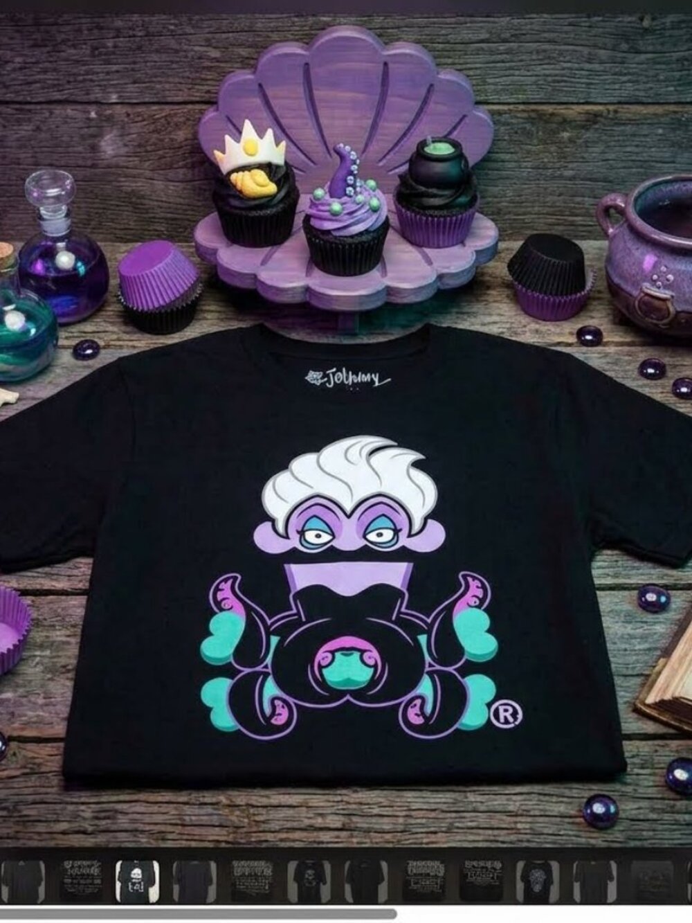 Disney x Johnny Cupcakes Ursula Graphic Tee 2XL